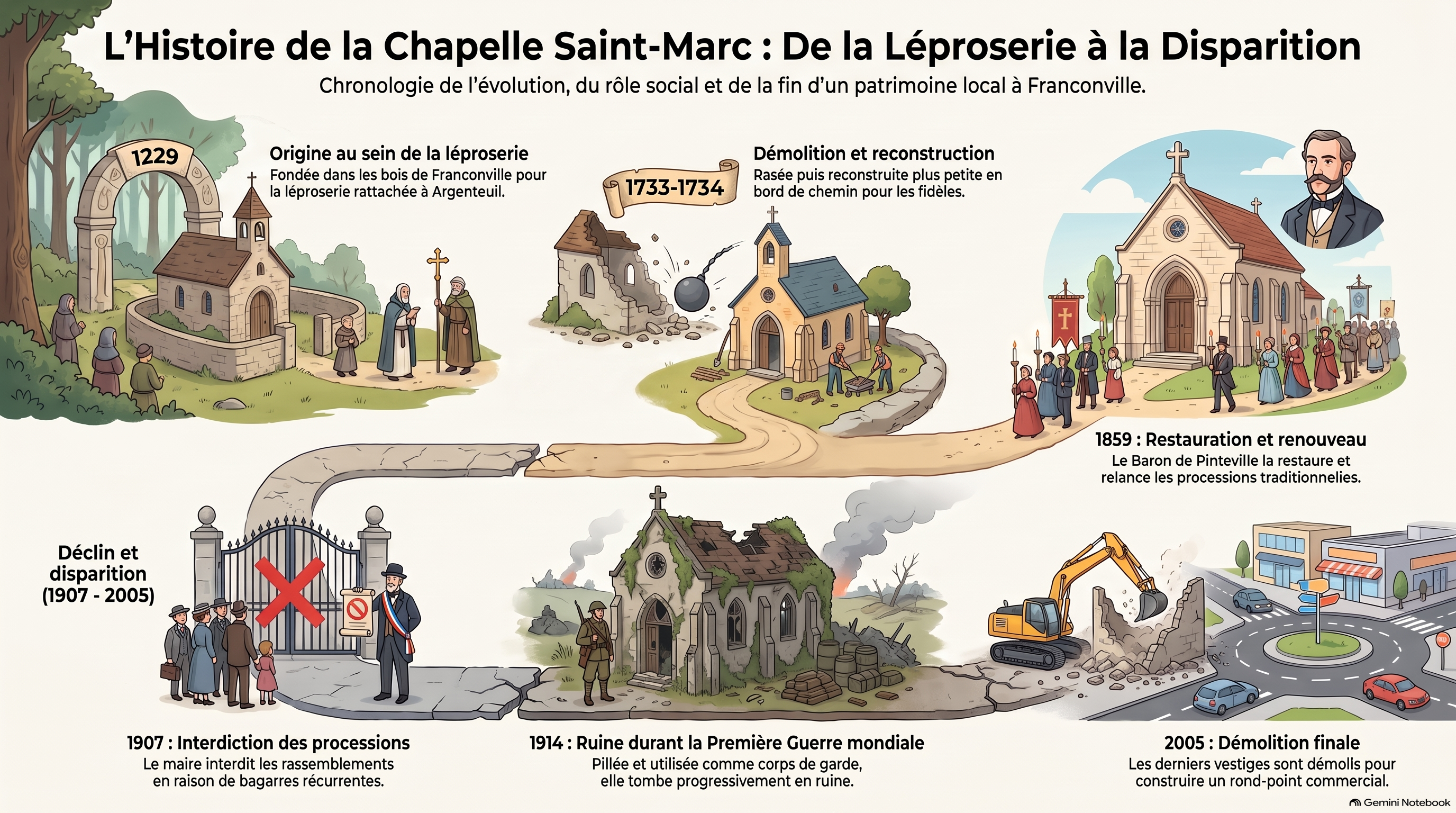 Histoire de la Chapelle Saint Marc