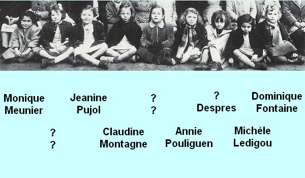 1951 1952 Buisson primaire rang 1 ID