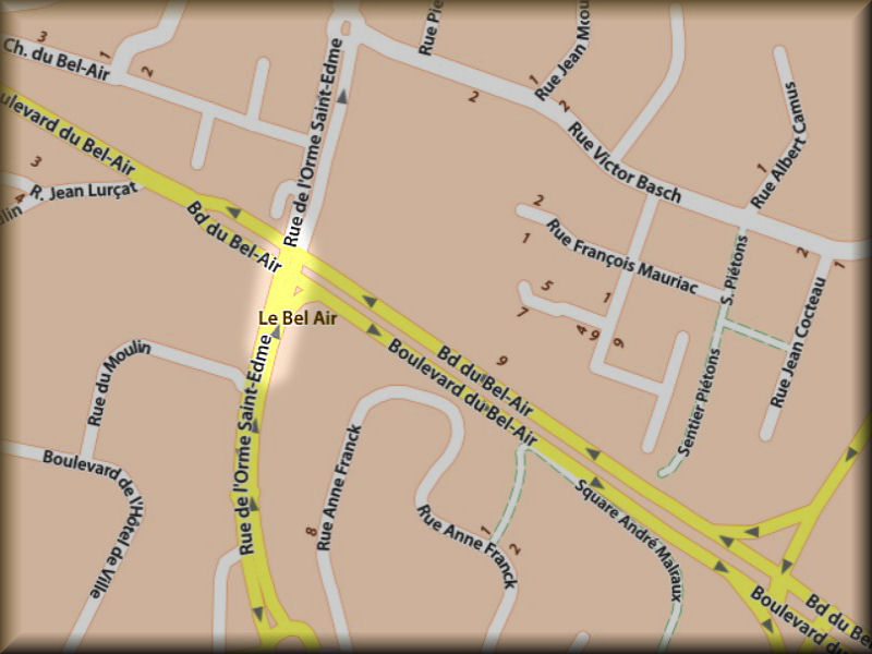 tressant ensemble rue